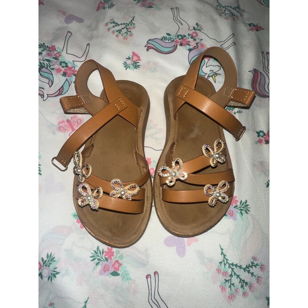 Toddler girls butterfly sandals